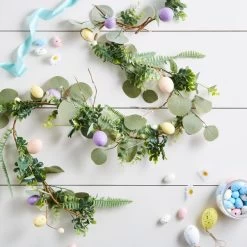 Dunelm Easter Egg Floral Garland