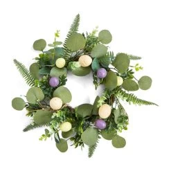 Dunelm Easter Egg Floral Wreath -Decorative Discount Store 30791665 alt02