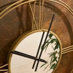 Dunelm Indoor Outdoor Luxe Gold Clock 60cm -Decorative Discount Store 30792008 alt02