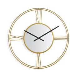 Dunelm Indoor Outdoor Luxe Gold Clock 60cm -Decorative Discount Store 30792008 alt04