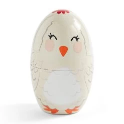 Dunelm Set Of 4 Stackable Easter Chick Dolls -Decorative Discount Store 30792508 alt02