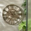Dunelm Indoor Outdoor Cogs Clock 60cm