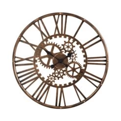 Dunelm Indoor Outdoor Cogs Clock 60cm -Decorative Discount Store 30793744 alt04