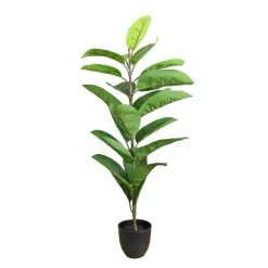 Dunelm Artificial Rubber Tree 90cm -Decorative Discount Store 30794480 alt03