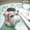 Dunelm Citronella Schnauzer Dog Candle