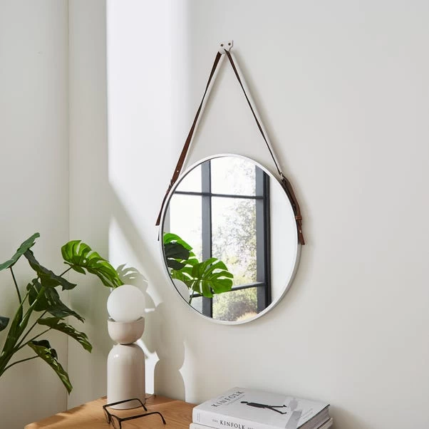 Dunelm Hanging Mirror 50cm 1 Dunelm Hanging Mirror 50cm
