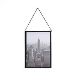 Dunelm Black Hanging Chain Photo Frame A4 -Decorative Discount Store 30795074 alt02