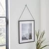 Dunelm Black Hanging Chain Photo Frame 16x12