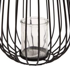 Dunelm Black Wire Lantern 40cm -Decorative Discount Store 30795218 alt04