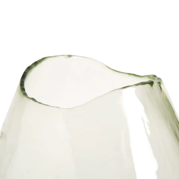 Dunelm Recycled Glass Fish Bowl Vase 25cm 3 Dunelm Recycled Glass Fish Bowl Vase 25cm - Image 3