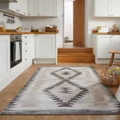 Dunelm PractiRug Millie Washable Aztec Rug