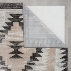 Dunelm PractiRug Millie Washable Aztec Rug -Decorative Discount Store 30796004 alt04