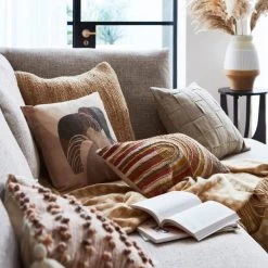 Dunelm Artisan Elephant Cushion -Decorative Discount Store 30796411 alt03