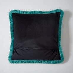 Dunelm Wysteria Velour Cushion -Decorative Discount Store 30796412 alt02