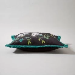 Dunelm Wysteria Velour Cushion -Decorative Discount Store 30796412 alt04