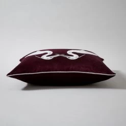 Dunelm Heron Plum Cushion -Decorative Discount Store 30796415 alt04