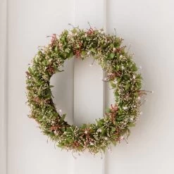 Dunelm Gypsophila Wreath Pink 35cm -Decorative Discount Store 30796535 alt03