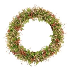 Dunelm Gypsophila Wreath Pink 35cm -Decorative Discount Store 30796535 alt04