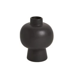 Dunelm Black 10cm Vase -Decorative Discount Store 30796619 alt02