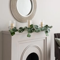Dunelm Variagated Monstera Garland 135cm -Decorative Discount Store 30796686 alt02