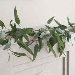 Dunelm Olive Leaf Garland 150cm -Decorative Discount Store 30796688 alt02