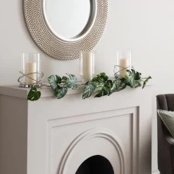 Dunelm Variegated Monstera Garland 110cm -Decorative Discount Store 30796691 alt02