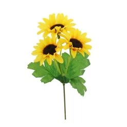 Dunelm Yellow Sunflower Pick