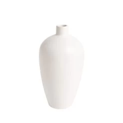 Dunelm Tall Vase 28cm White -Decorative Discount Store 30796772 alt02