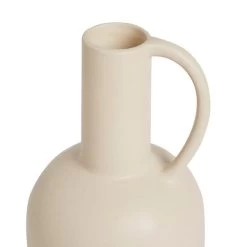 Dunelm Bottle Shaped Vase 30cm White Sand -Decorative Discount Store 30796774 alt03