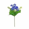 Dunelm Blue Pansy Pick