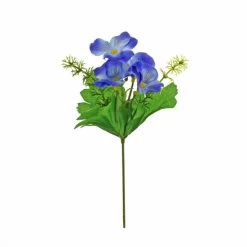 Dunelm Blue Pansy Pick