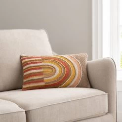 Dunelm Artisan Rainbow Cushion