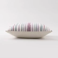Dunelm Stripe Embroidery Cushion -Decorative Discount Store 30797335 alt02