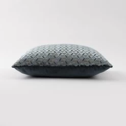 Dunelm Cut Velvet Mini Triangles Cushion -Decorative Discount Store 30797338 alt02