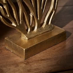 Dunelm Recycled Aluminium Flat Coral Reef Ornament -Decorative Discount Store 30797978 alt02