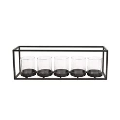 Dunelm London 5 Tealight Holder 5 Dunelm London 5 Tealight Holder -Decorative Discount Store 30798063 alt02