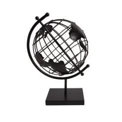Dunelm Black Metal Globe 8 Dunelm Black Metal Globe -Decorative Discount Store 30798245 alt03