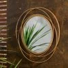 Dunelm Indoor Outdoor Gold Luxe Mirror 70cm