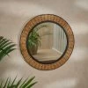 Dunelm Indoor Outdoor Artisan Mirror, 60cm