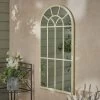 Dunelm Indoor Outdoor Cream Country Window Mirror 90cm X 45cm