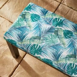 Dunelm Tropical Bench Pad 45cm X 116cm