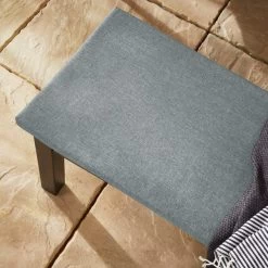 Dunelm Textured Water Resistant Bench Pad