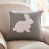 Dunelm Easter Bunny Printed Cushion 43x43