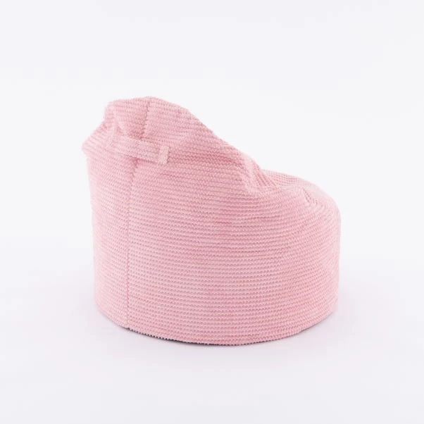 Dunelm Kids Jenson Beanbag Chair Pink 4 Dunelm Kids Jenson Beanbag Chair Pink - Image 4