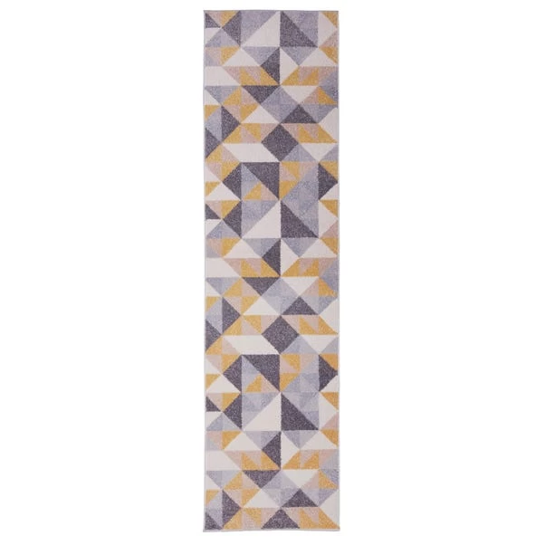 Dunelm Geo Squares Stair Runner 2 Dunelm Geo Squares Stair Runner - Image 2