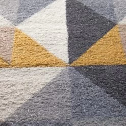 Dunelm Geo Squares Stair Runner 7 Dunelm Geo Squares Stair Runner -Decorative Discount Store 30800318 alt02