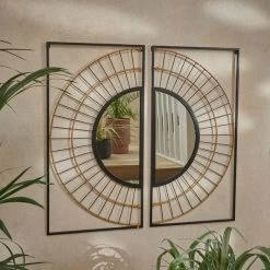 Dunelm Indoor Outdoor Artisan Wall Art Panels 90cm
