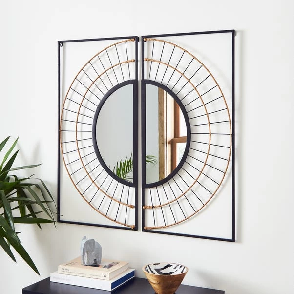 Dunelm Indoor Outdoor Artisan Wall Art Panels 90cm 2 Dunelm Indoor Outdoor Artisan Wall Art Panels 90cm - Image 2