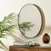 Dunelm Black Oval Mirror 44cm X 60cm
