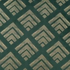 Dunelm Velvet Geo Foil Cushion Cover -Decorative Discount Store 30808187 alt04